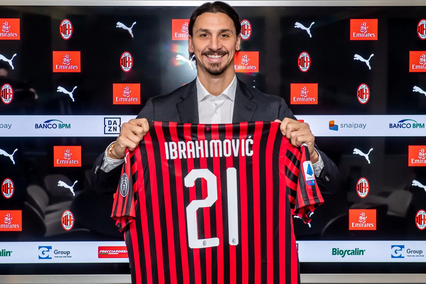 Zlatan Ibrahimovic.