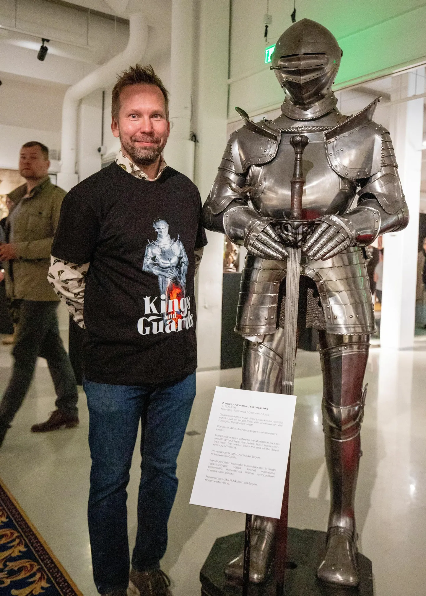 Näitusel “Kings and Guards” saab viimaseid päevi uudistada ajaloolisi sõjariistu.