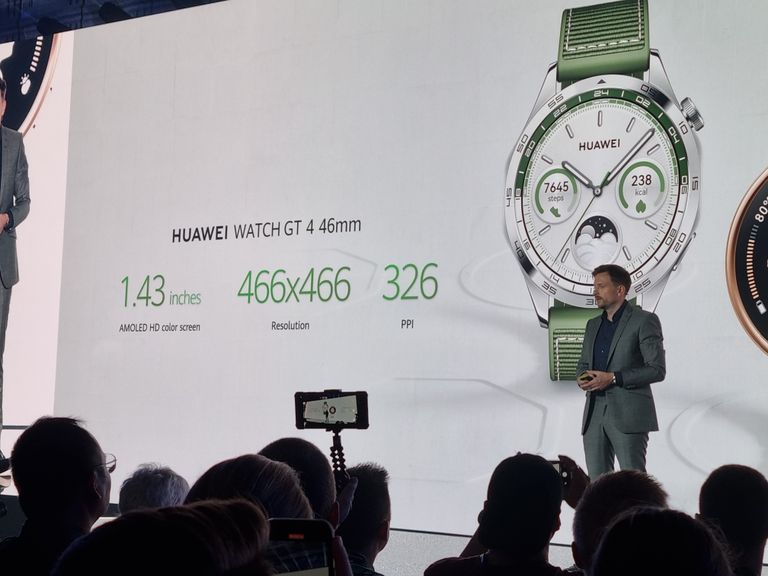 Tehnilisi näitajaid: uus 46 mm kell on 1,43-tollise AMOLED-ekraaniga, 466 x 466 pikslit (ümmargune) ja punktitihedusega 326 punkti tollile.