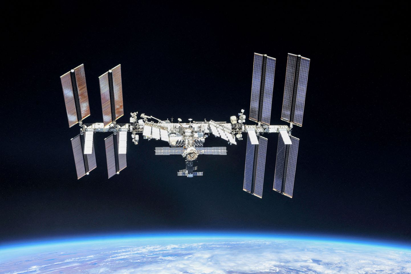 Rahvusvaheline kosmosejaam 2018. aasta oktoobris.