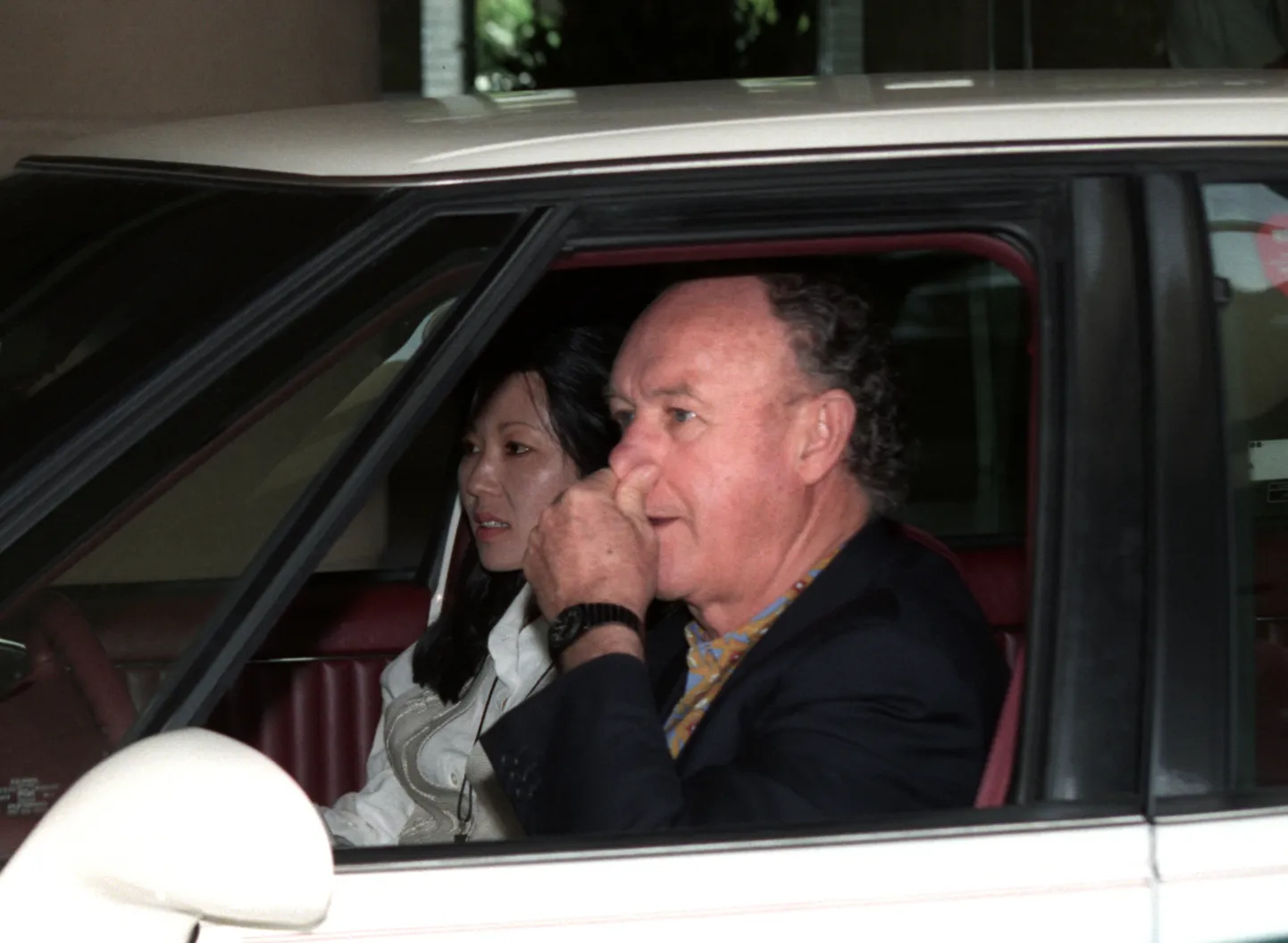 Gene Hackman ja ta naine Betsy Arakawa 1992. aastal Los Angeleses.
