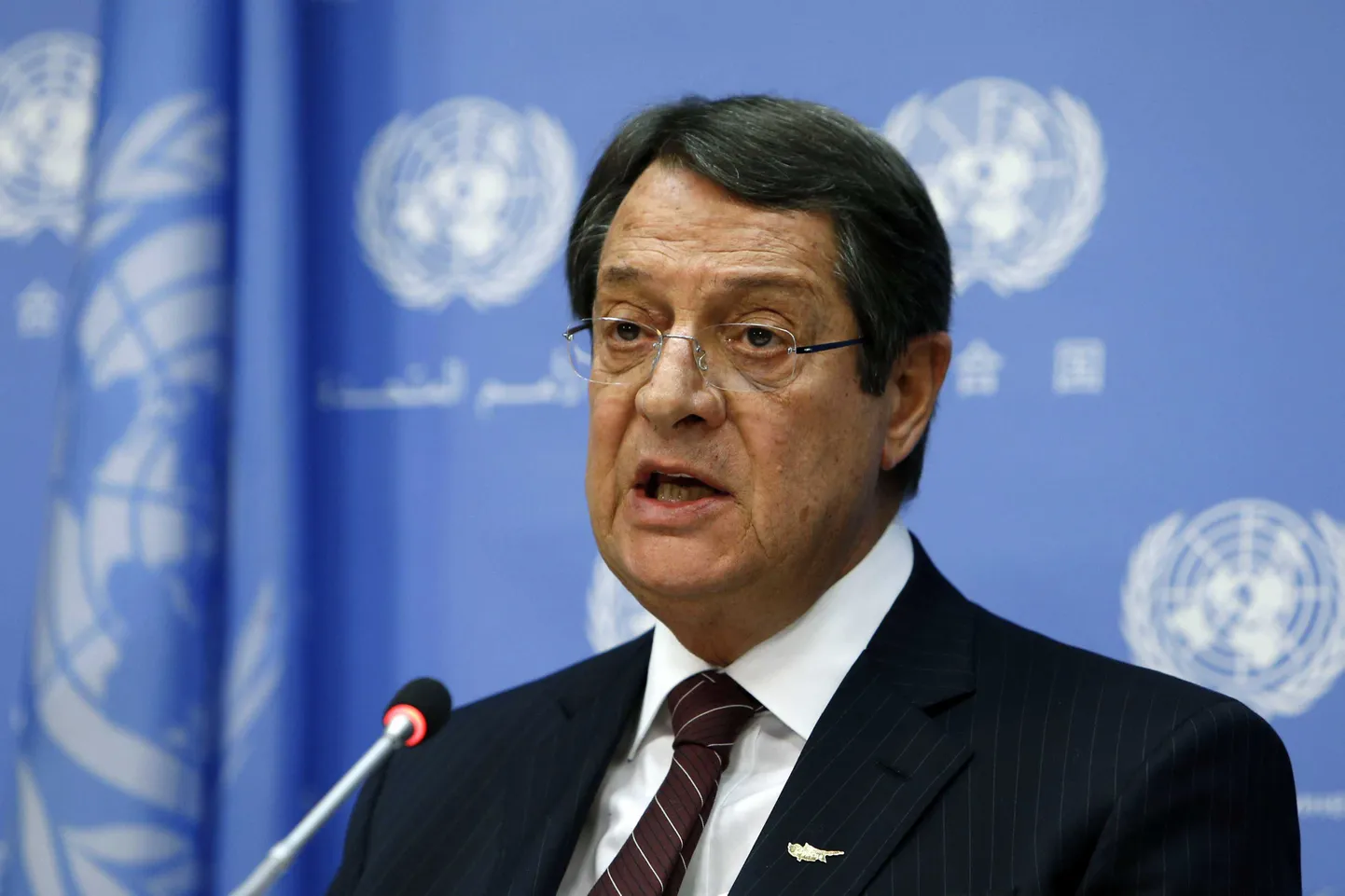 Küprose praegune president Nicos Anastasiades.