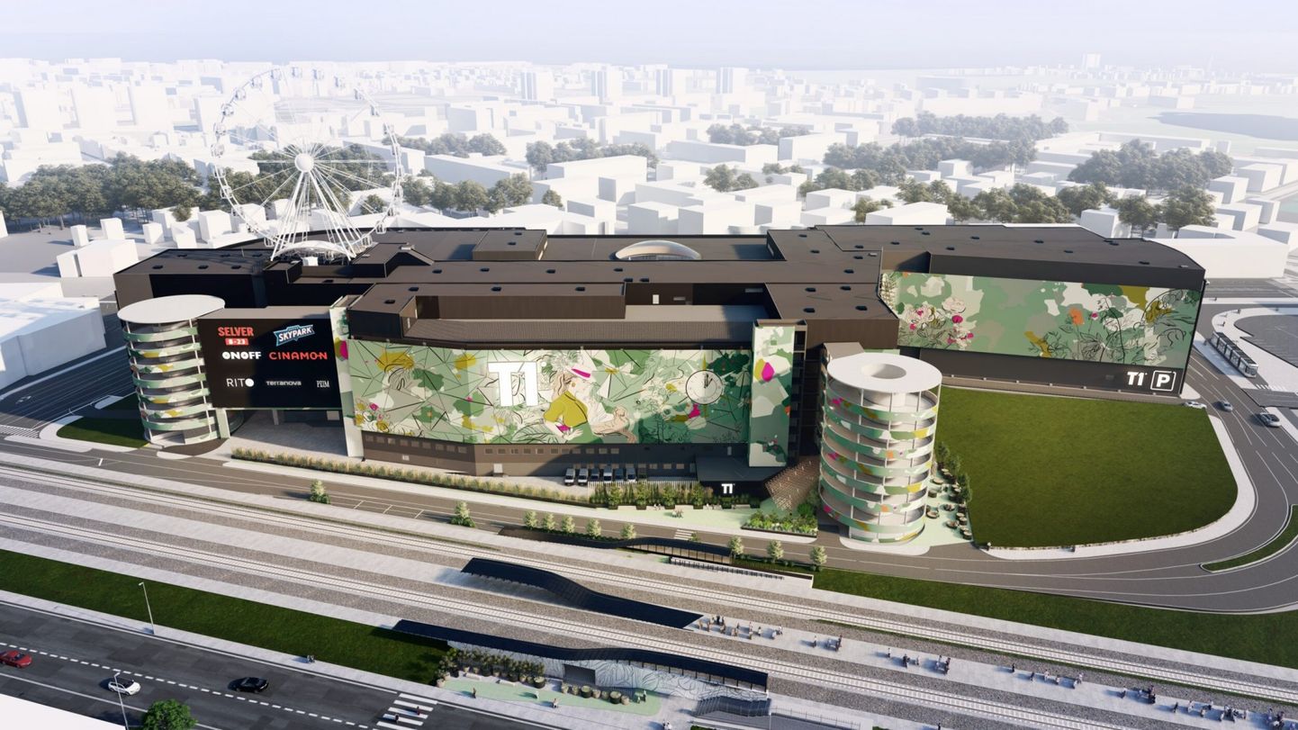Так будет выглядеть торговый центр T1 в ближайшем будущем.