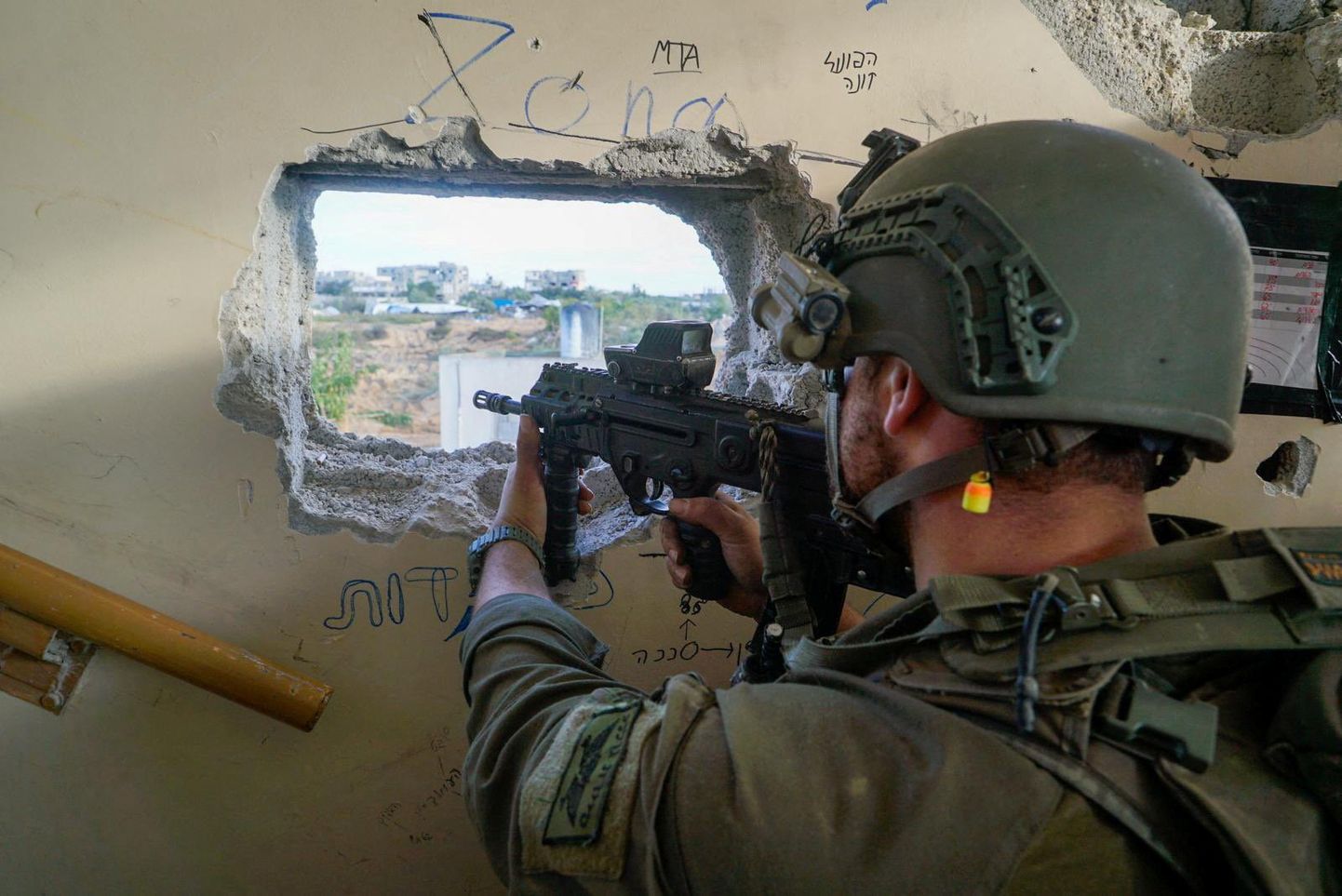 Iisraeli sõdur Gaza sektoris.