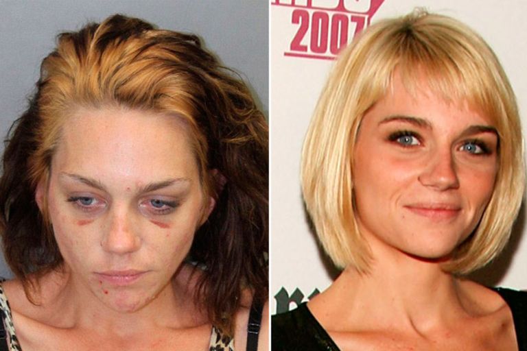 Renee Alway: vasakul pilt pärast tema 2013. aasta vahistamist; paremal pilt tema parematel päevadel.