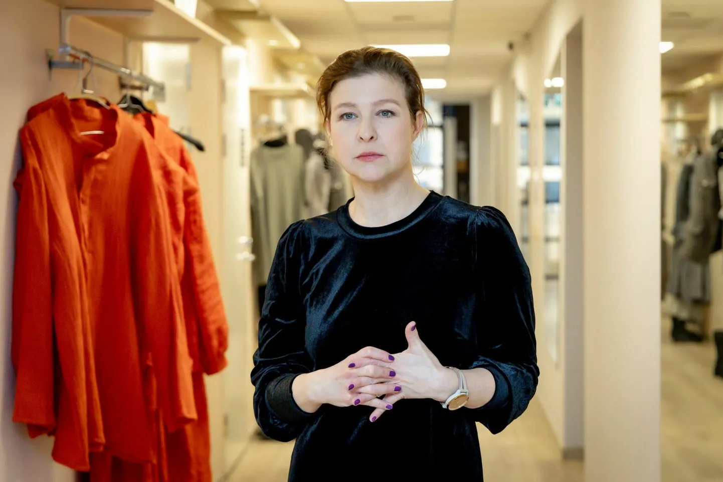 «Ma olen väga põhjalik. Armastan detaile. Võin olla väga pealiskaudne ka,» räägib Katrin Pärn.