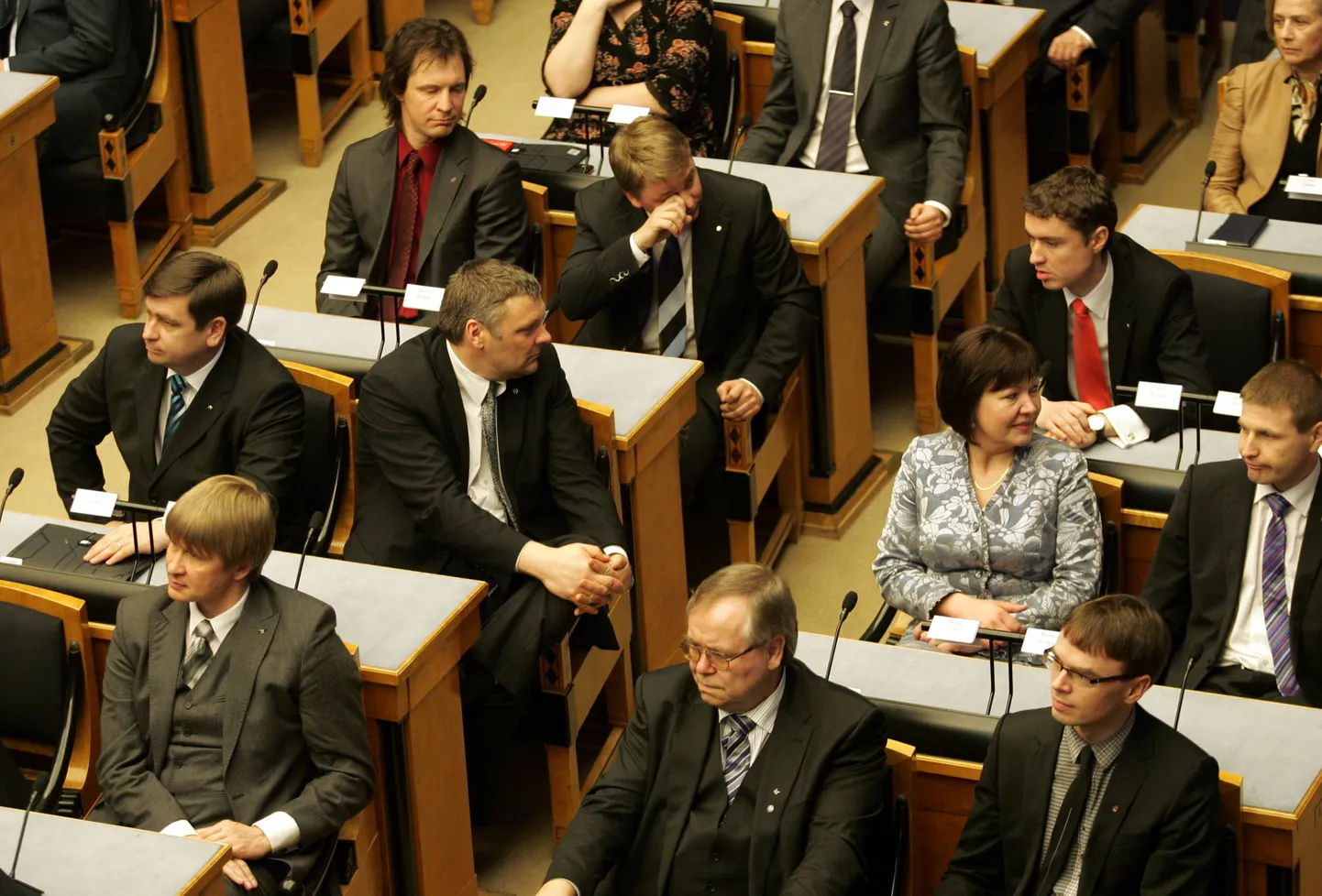 Hetk riigikogu avaistungilt.