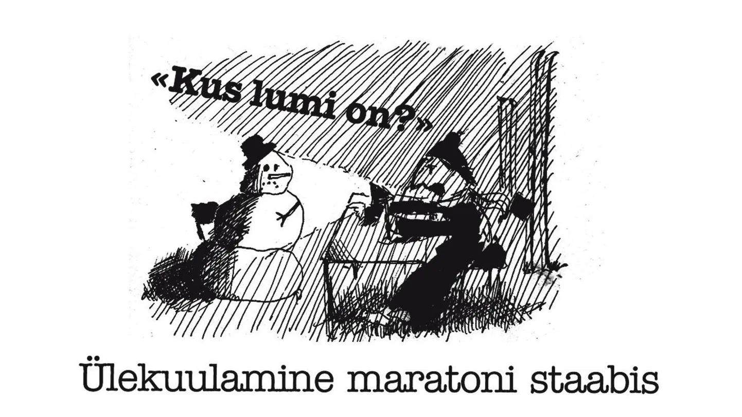Ülekuulamine maratoni staabis.