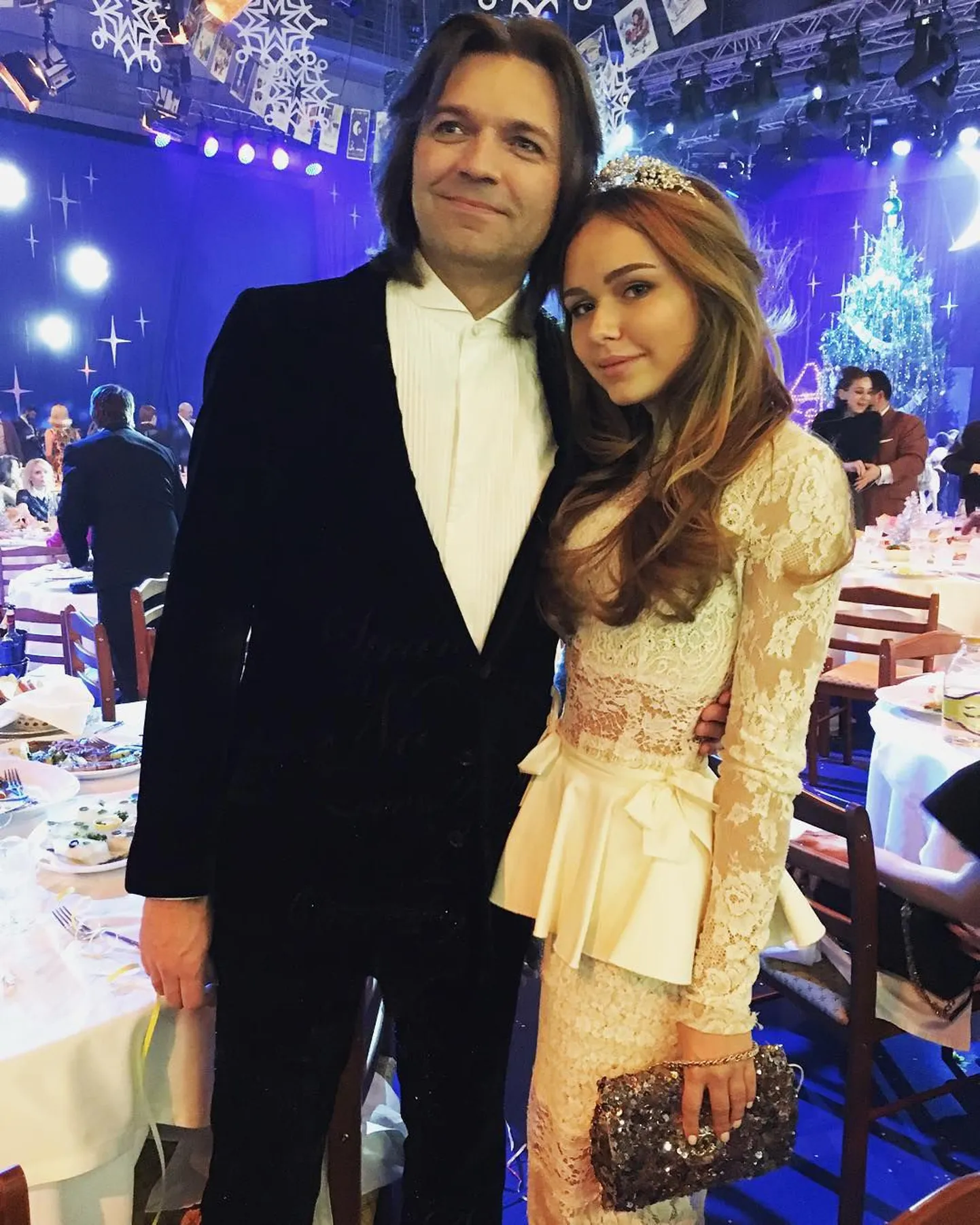 Дмитрий Маликов с дочкой