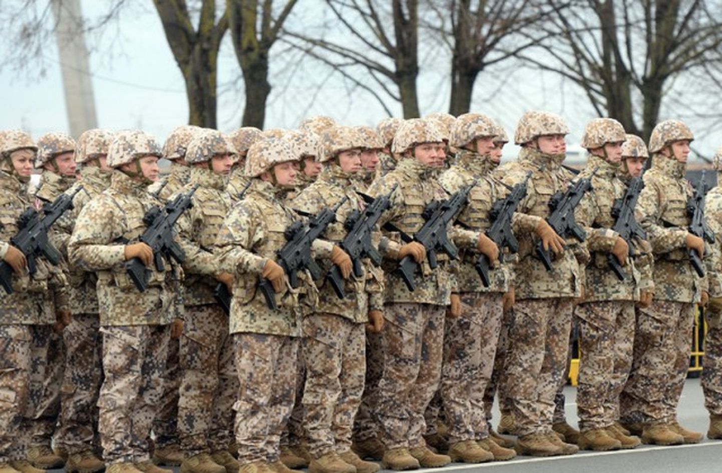 Парад Вооруженных сил Латвии 18 ноября