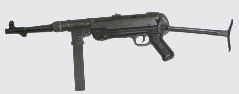 Püstolkuulipilduja MP40.