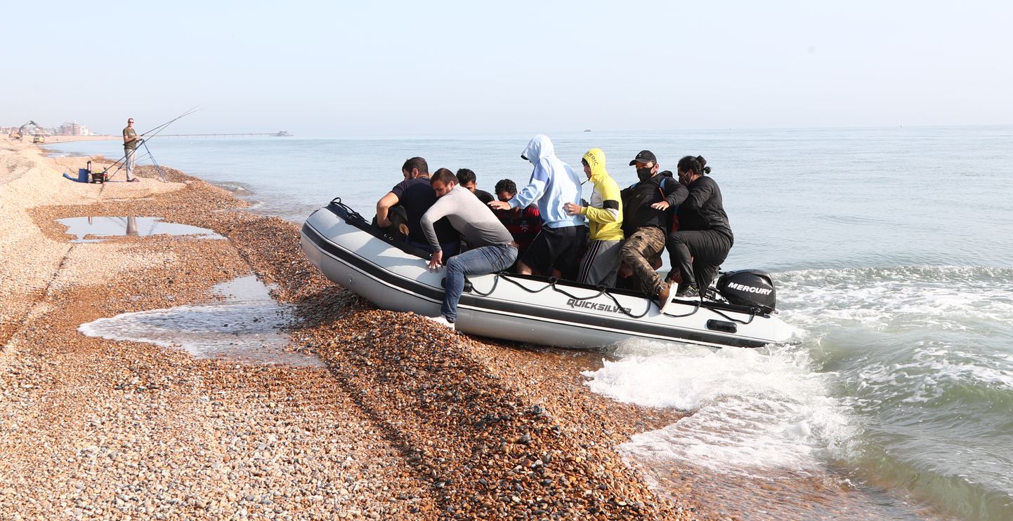 Paadipõgenike jaoks on Inglise kanali ületamine suur katsumus.