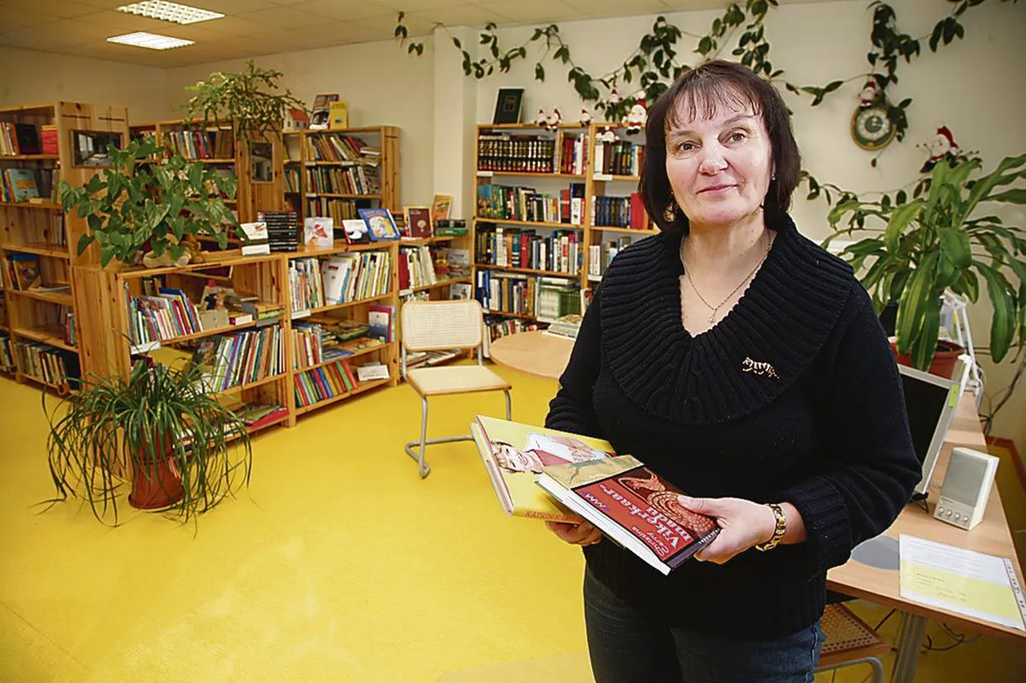"Raamatukogu peab külakohas olema," kinnitab Treimani raamatukogu juhataja Evi Laarents, lisades, et piirkonna esimene raamatukogu loodi 1921. aastal.