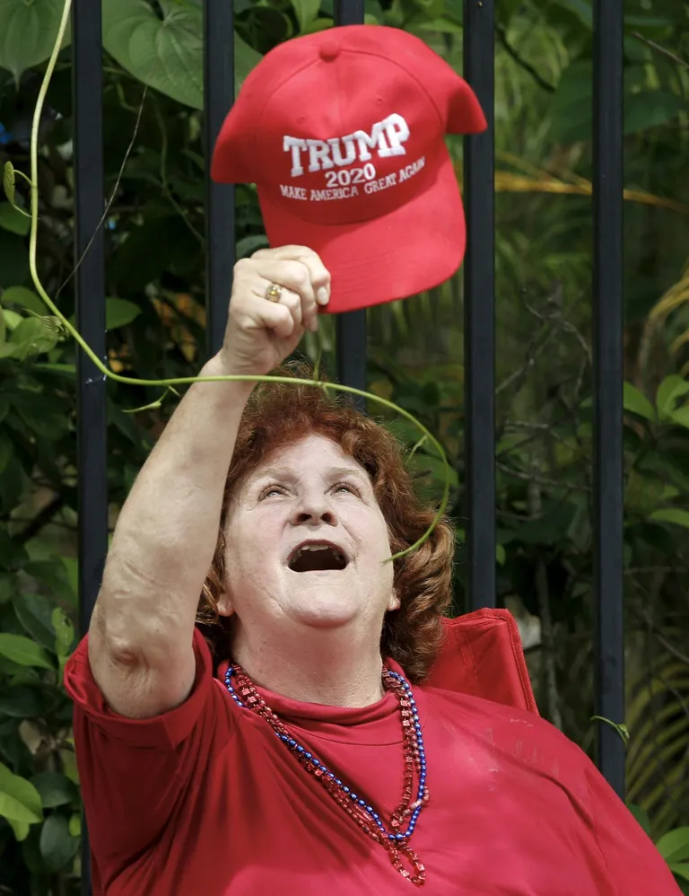 Trumpi poolehoidja Orlandos.