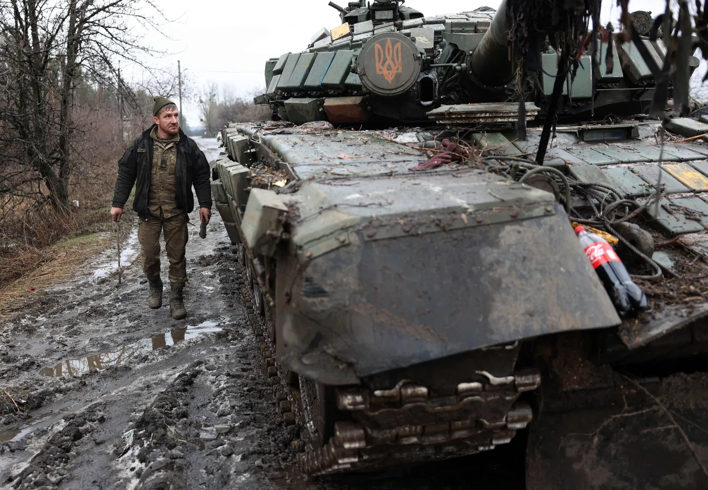Ukraina tank Donetski oblastis.