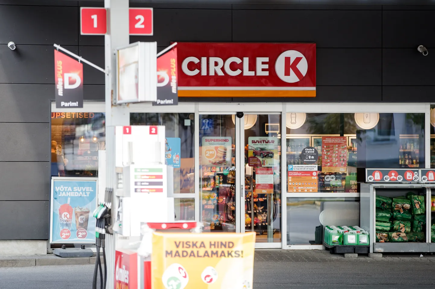 Circle K tankla.