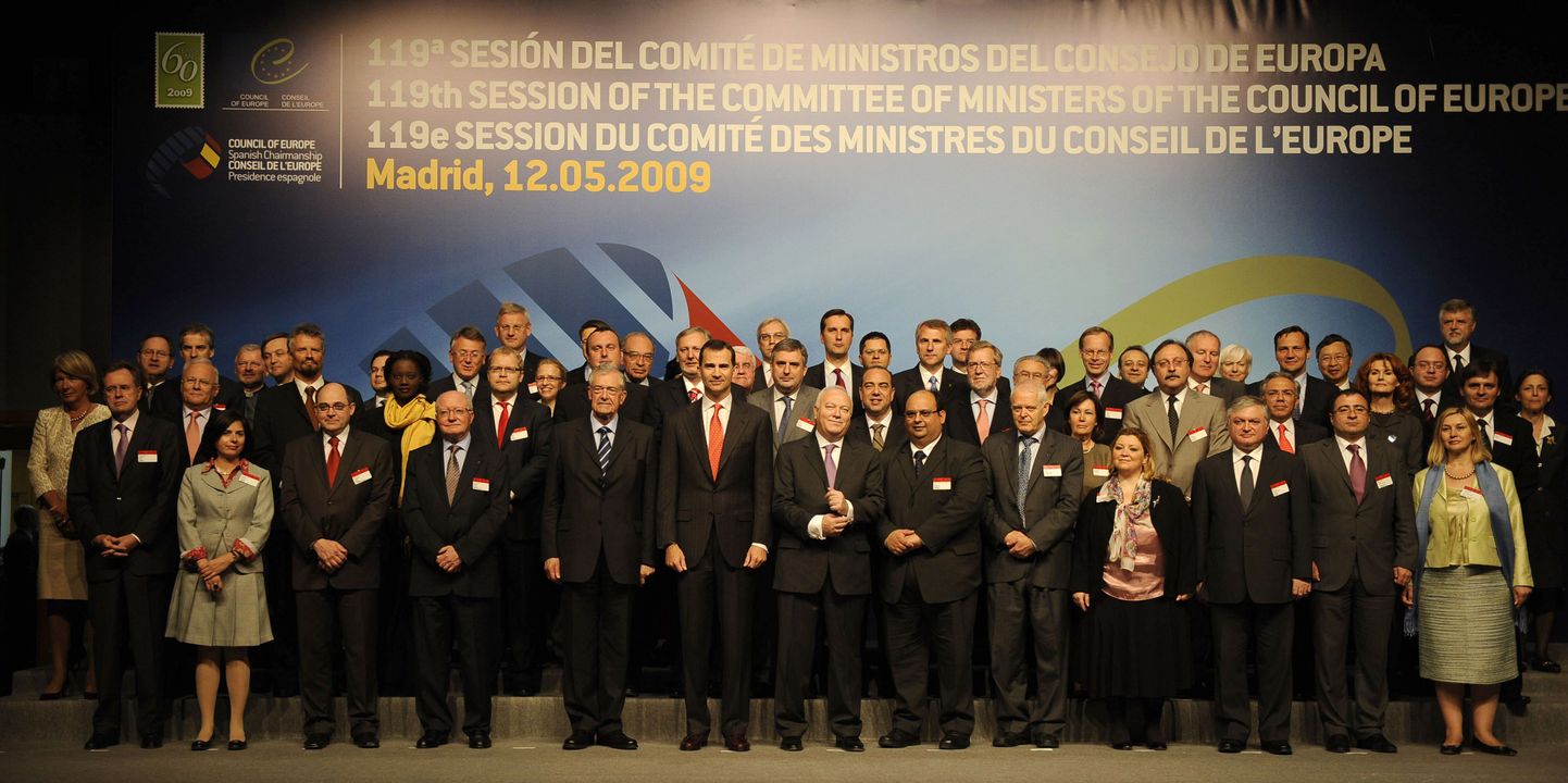 Euroopa Nõukogu välisministrite kohtumine Madriidis.
