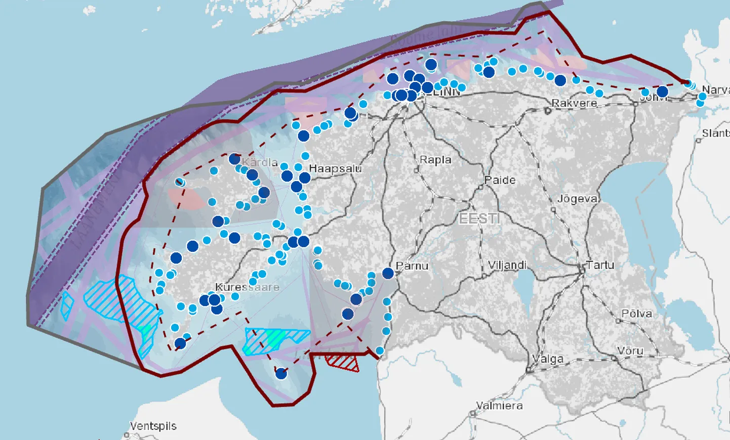 Eesti mereala planeering on üldine strateegiadokument, mis sätestab, mida ja kuidas Eesti merealadel võib teha, muuhulgas pannakse planeeringuga paika ka avameretuuleparkide alad.