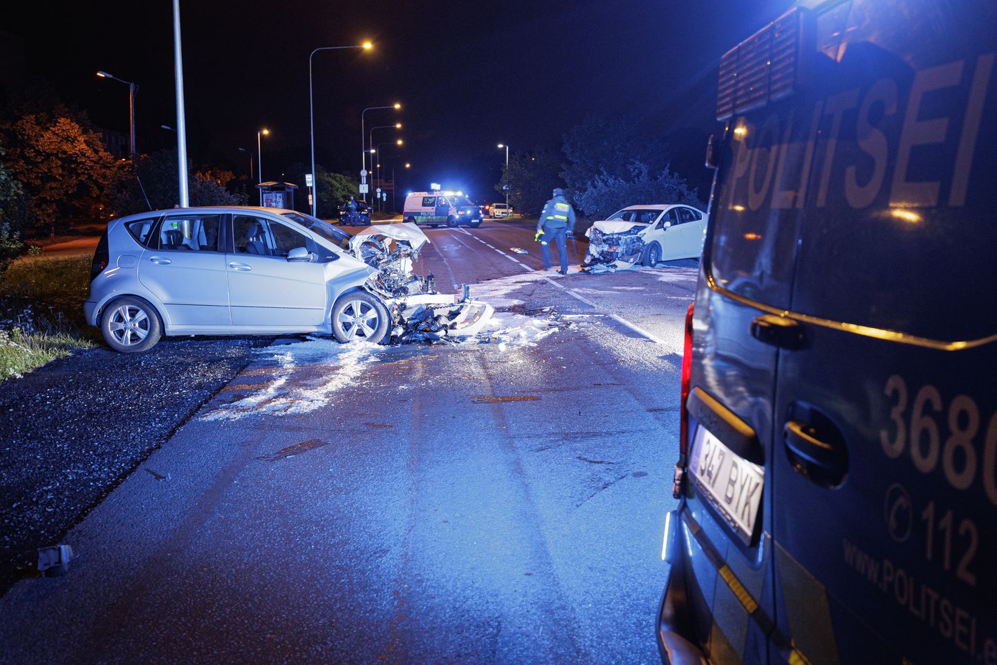 Purjus juht põhjustas Lasnamäel liiklusõnnetuse
