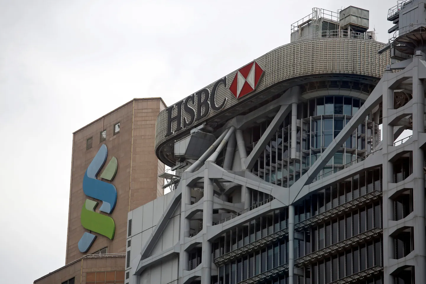 HSBC kontor Hongkongis.