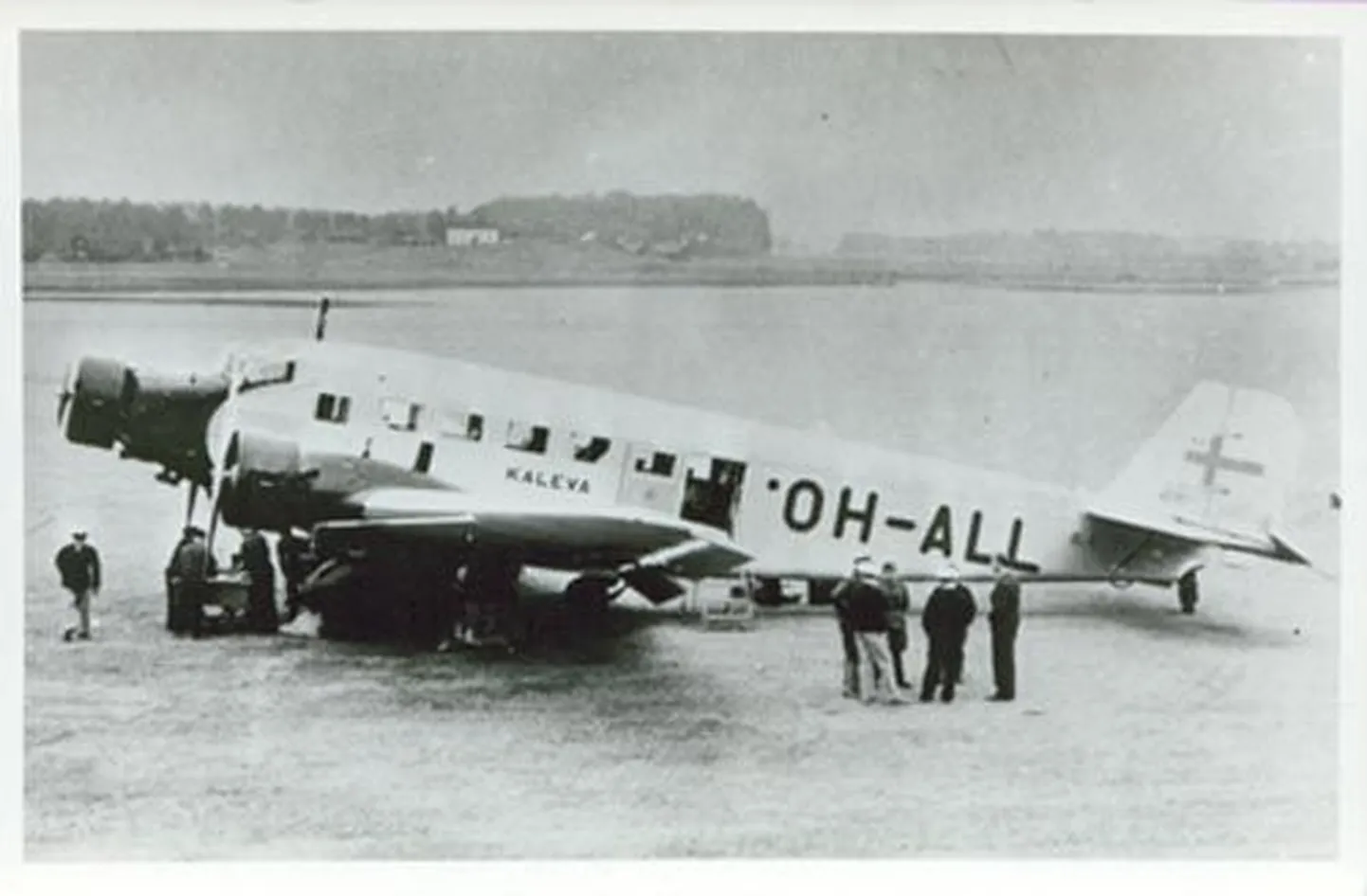 Finnish passenger plane Kaleva was shot down by Soviet aircraft on the eve of World War Two.