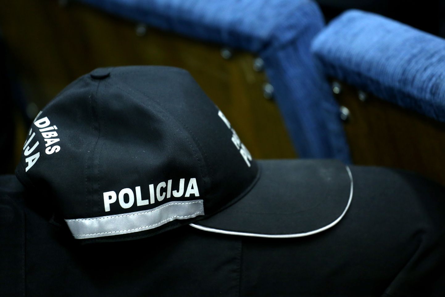 Rīgas Pašvaldības policijas cepure. Ilustratīvs attēls.