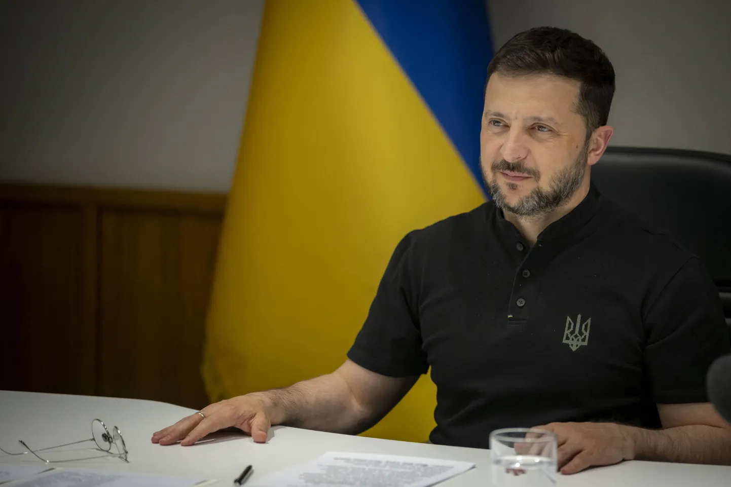 Ukraina president Volodõmõr Zelenskõi.