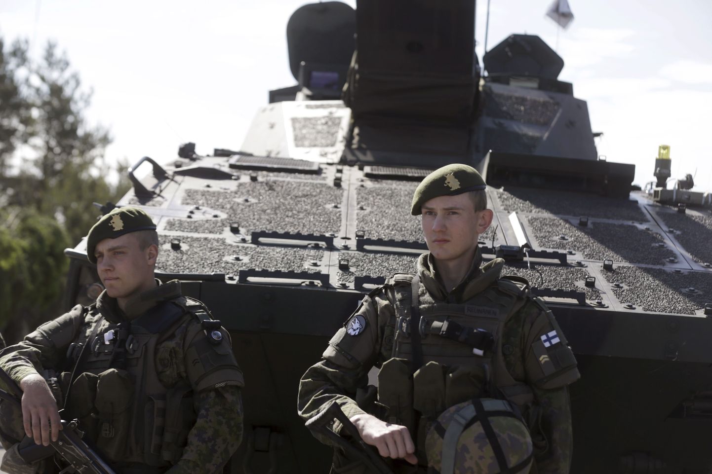 Soome kaitseväelased.