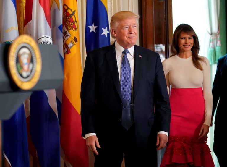 Donald ja Melania Trump / KEVIN LAMARQUE/REUTERS/Scanpix