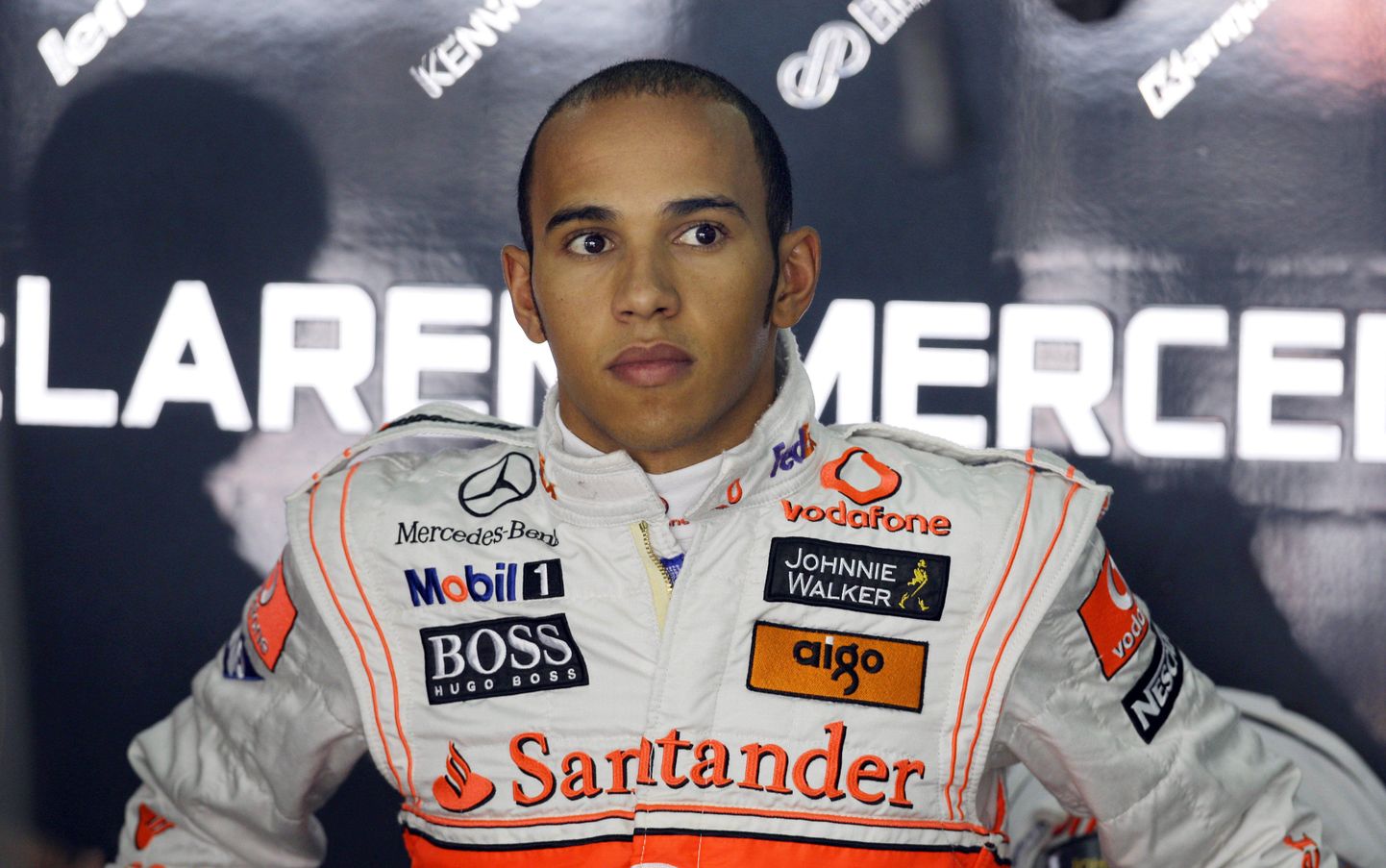 Lewis Hamilton Bahreini GP-l.