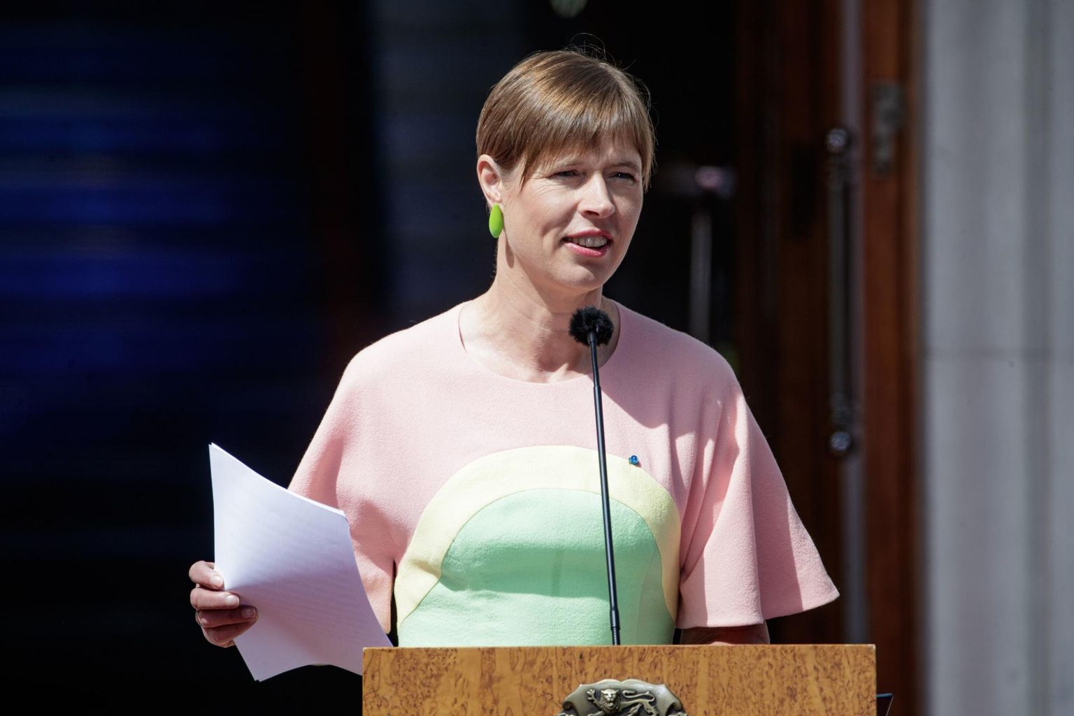 President Kersti Kaljulaidi läinud kõne tekitas kaitseväe orkestriga seotud inimestes pahameelt.