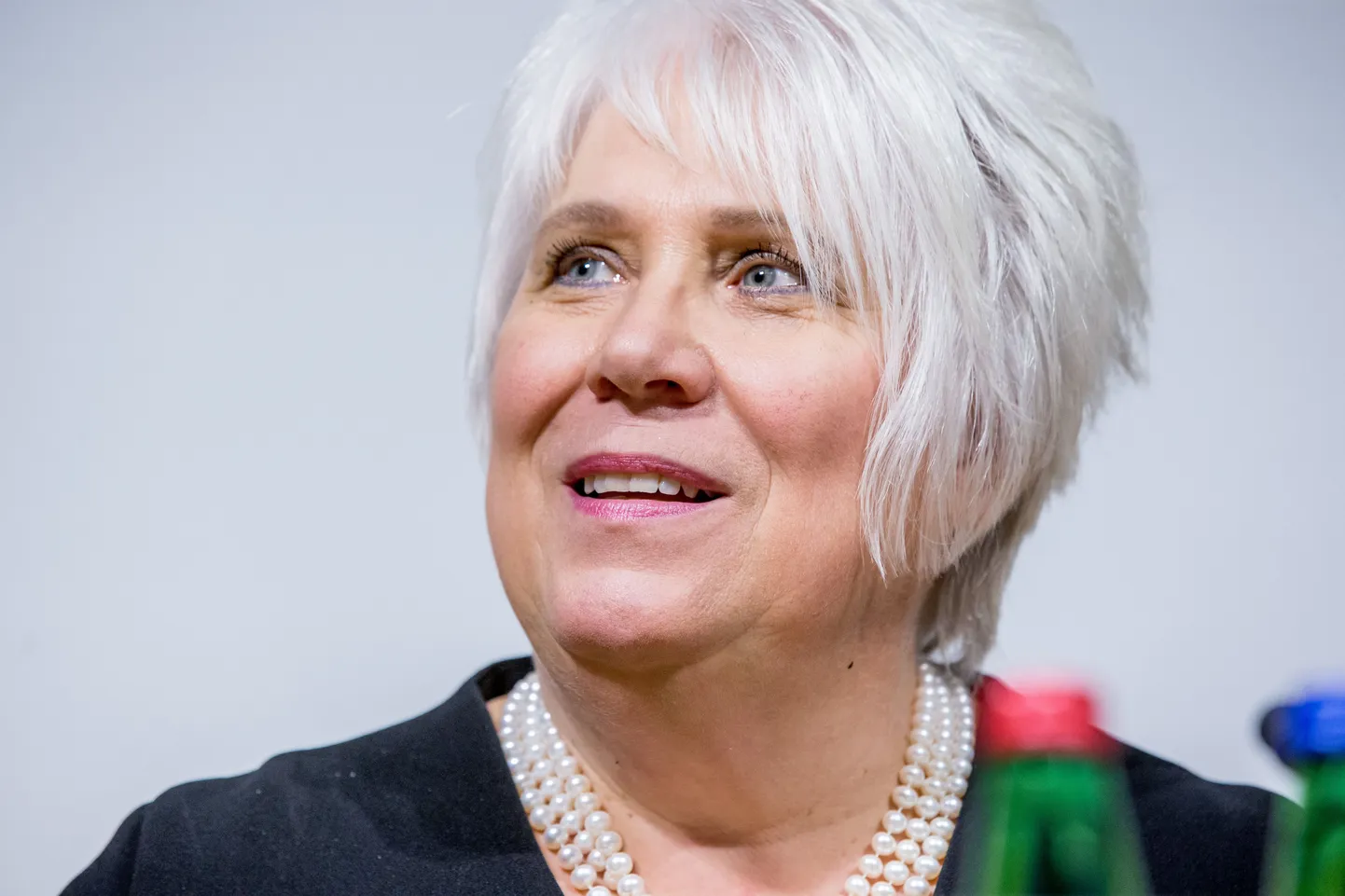 Marina Kaljurand teatas pressikoneverntsil, et kandideerib valimiskogus presidendiks.