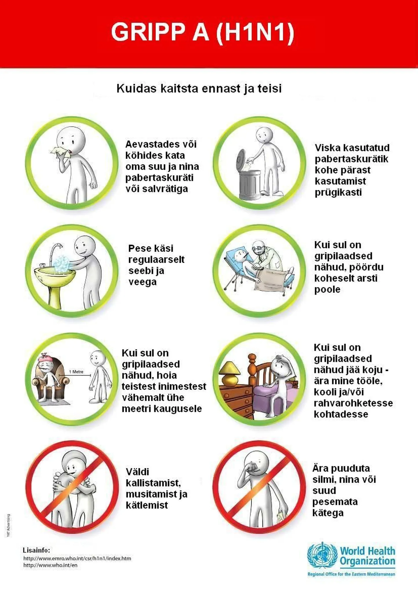 Gripist hoidumise meelespea