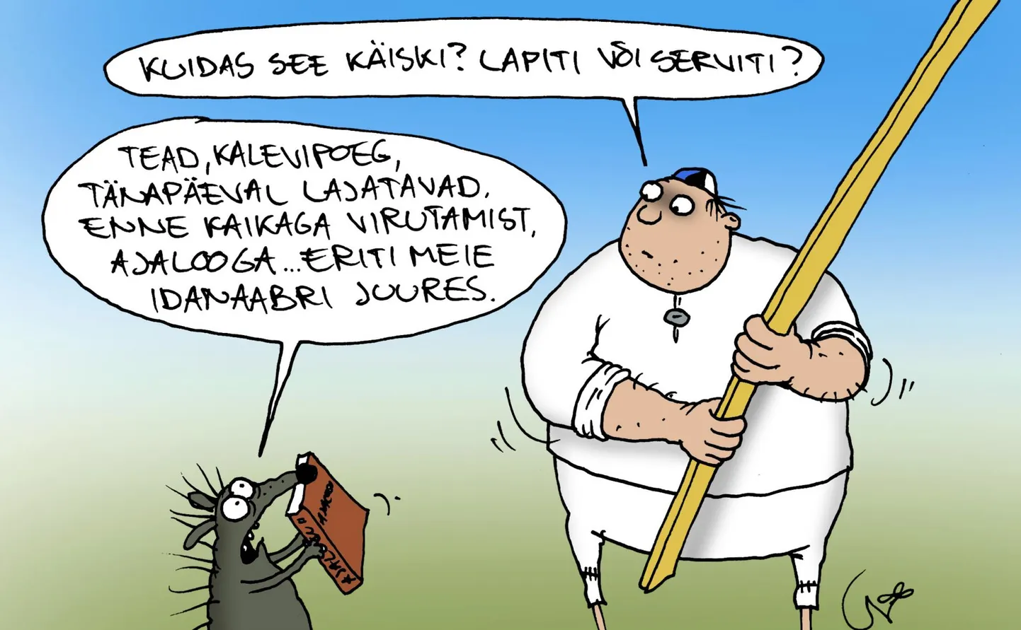 Päeva karikatuur 07.06.2025.