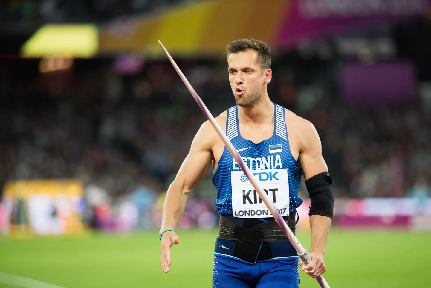 Magnus Kirt Londoni MMi kvalifikatsioonis.