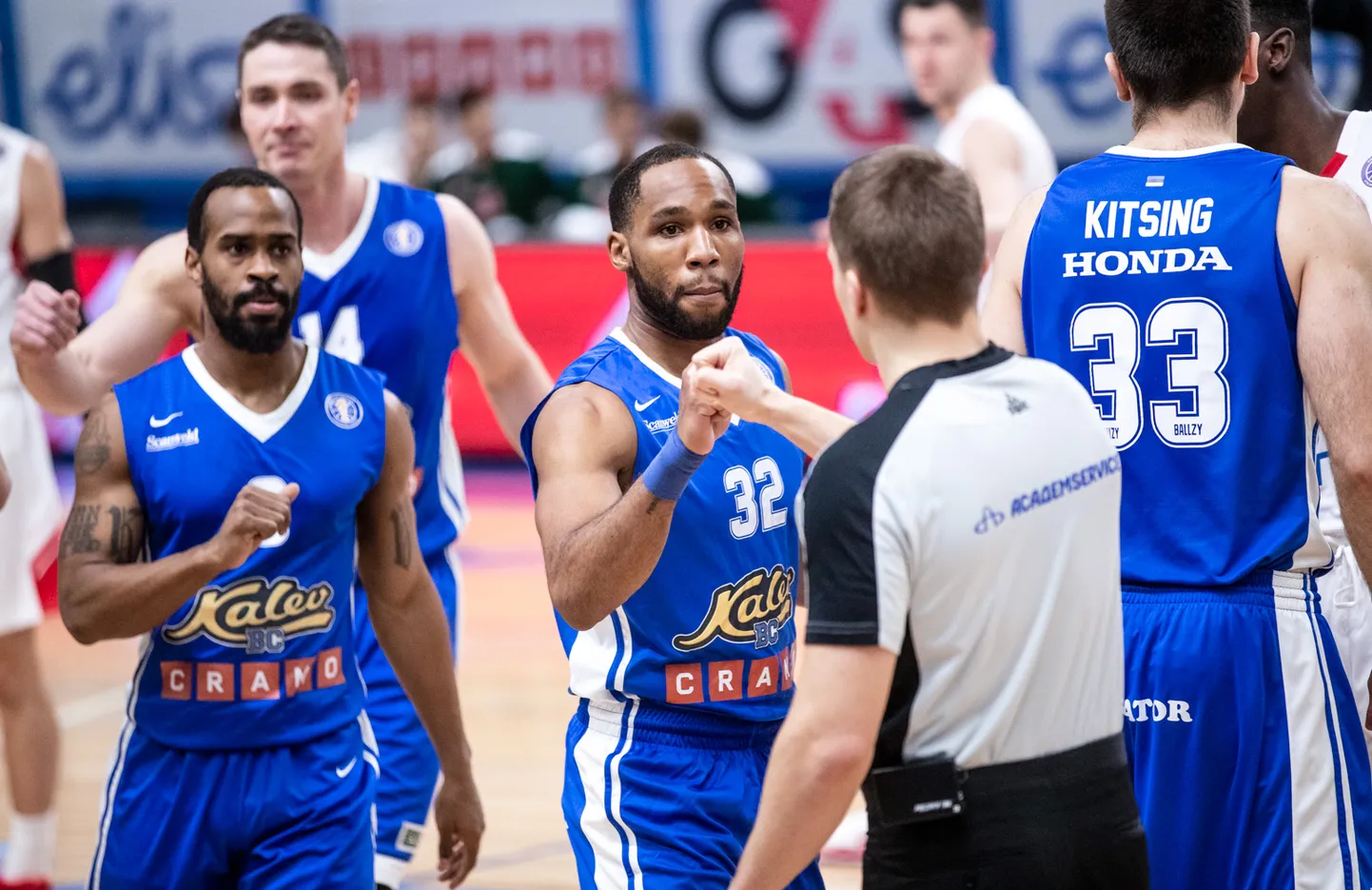 BC Kalev/Cramo tänavune Ühsiliiga kohtumine Krasnodari Lokomotiv Kubaniga.