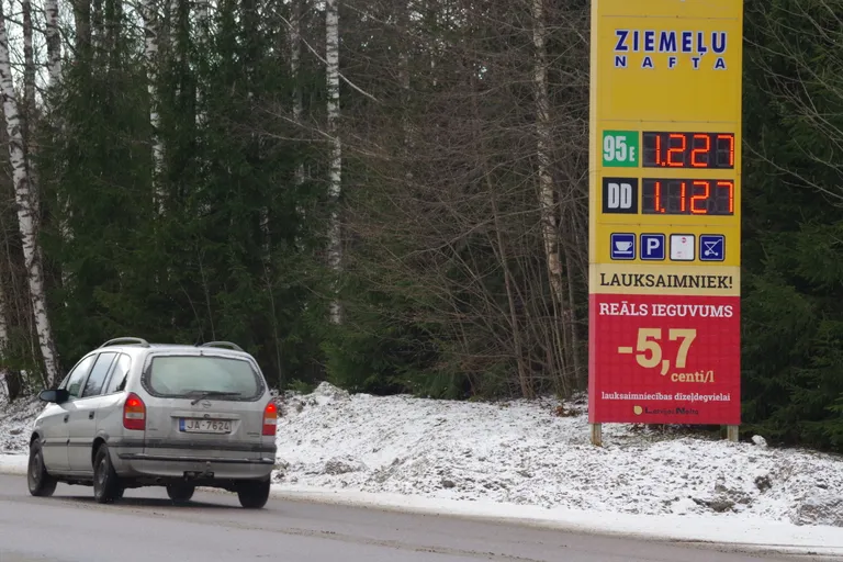 Alūksne Ziemelu Nafta tankla.
