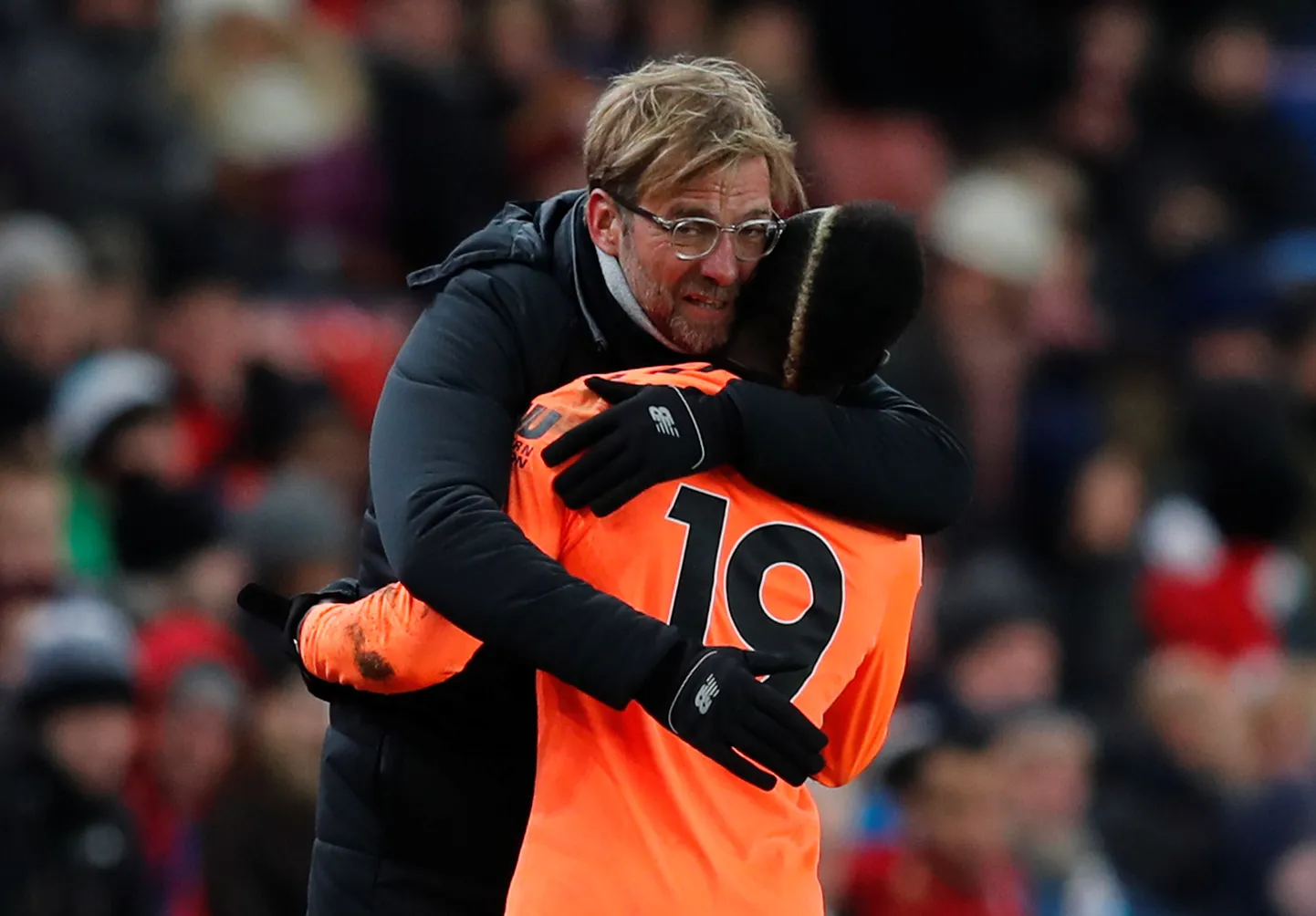 Jürgen Klopp ja Sadio Mane.