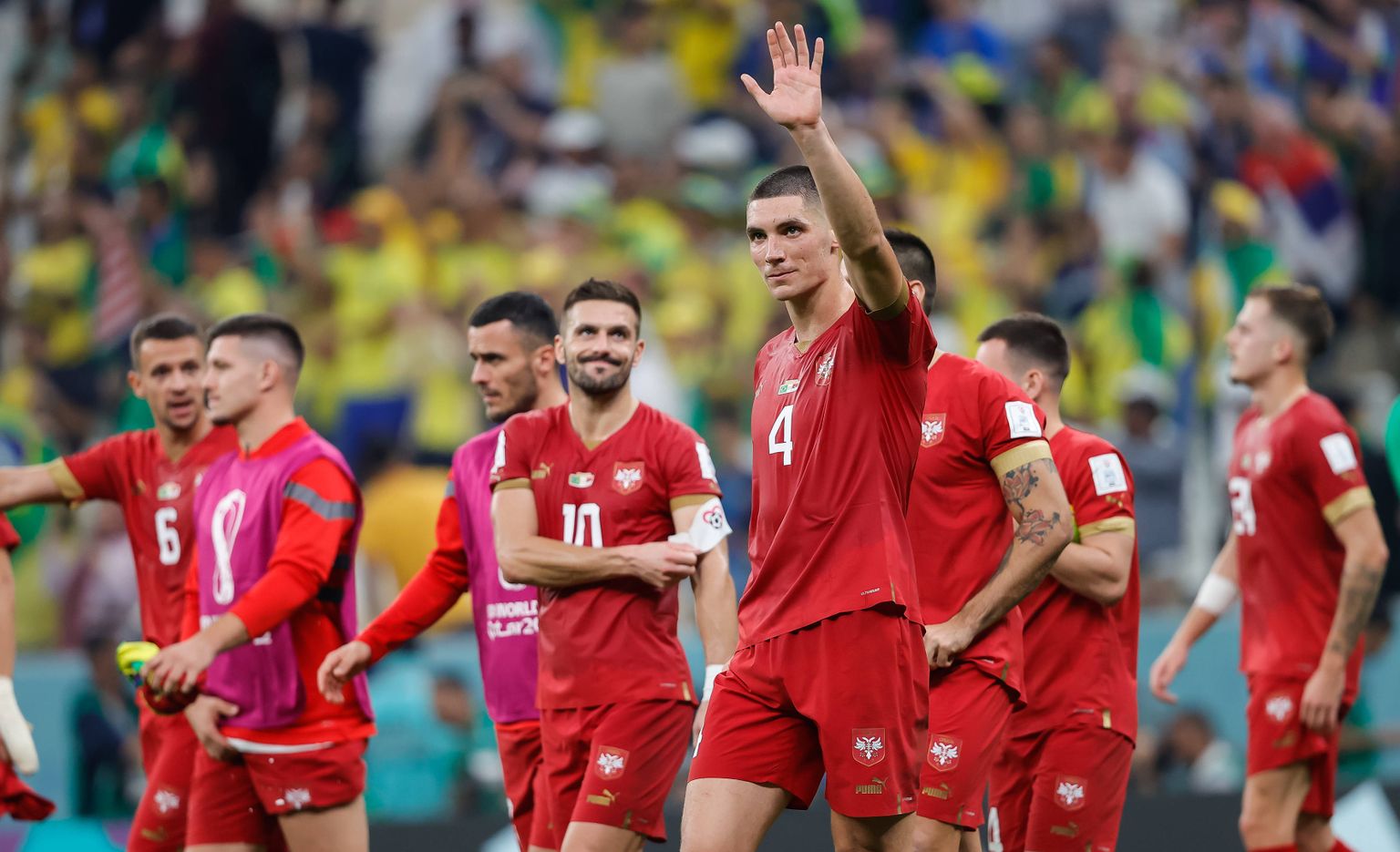 Serbia jalgpallurid võisid pärast avamängu Brasiiliaga hoida pea püsti. Kas teise mänguga tulevad tabelisse ka punktid?