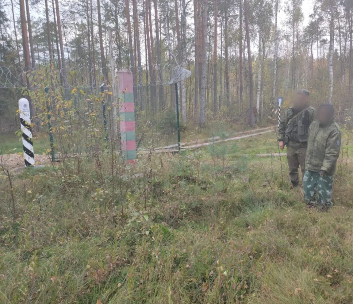 Väidetav piiriületus toimus piiripunkti nr 501 juures Setomaa vallas.