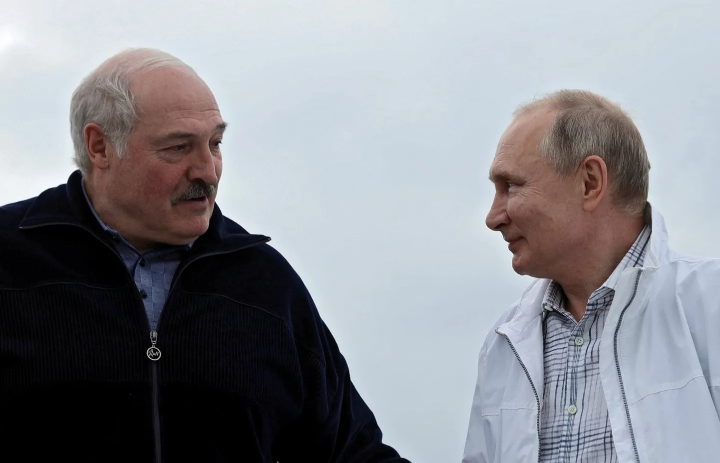 Александр Лукашенко и Владимир Путин.