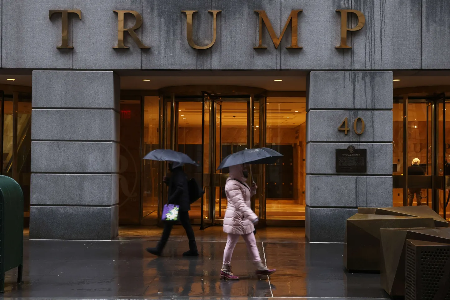 Donald Trumpile kuuluv kinnisvara New Yorgis 22. veebruar 2021.