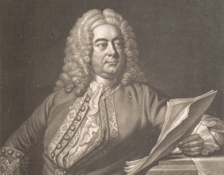 Viens no vācu mūzikas dižgariem, komponists Georgs Frīdrihs Hendelis (1685-1759).