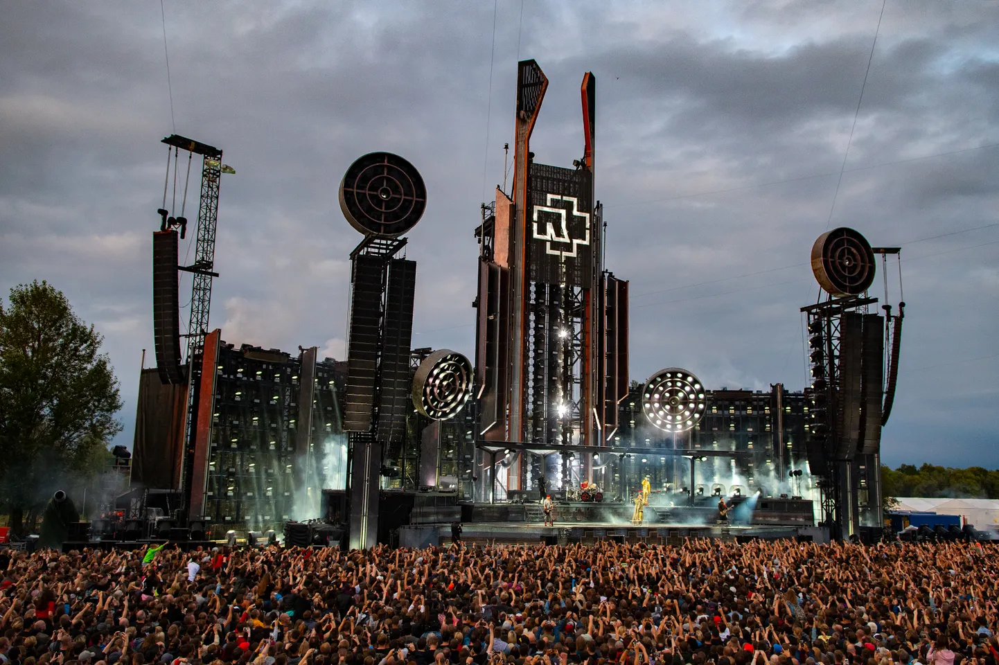 Концерт Rammstein на Луцавсале
