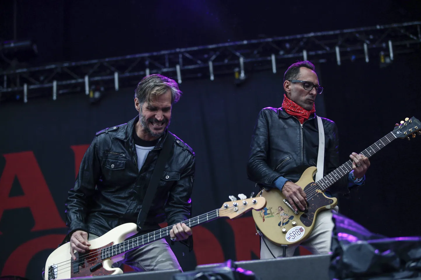 NORRKOPING 2014-06-28 
Greg Graffin and Bad religion on stage on the final day of Bravalla festival  in Norrkoping, Sweden.
Photo: Fredrik Persson / TT / kod 75906