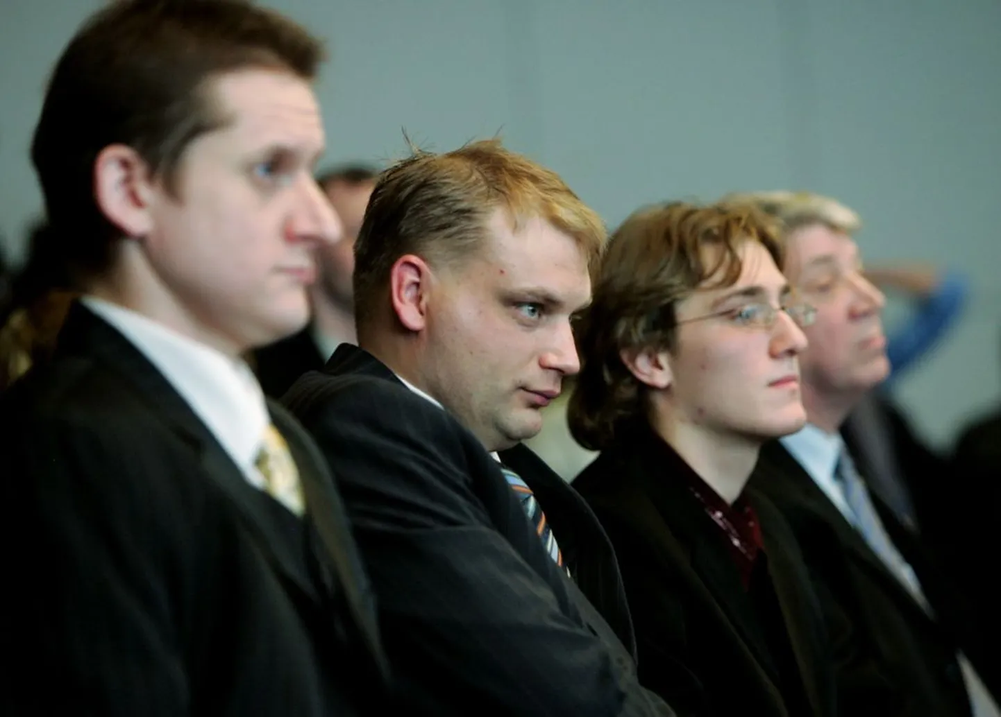 Dmitri Linter, Mark Sirõk, Maksim Reva ja Dimitri Klenski kohtus.
