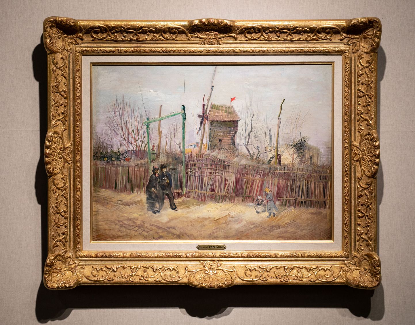 Hollandi maalikunstniku Vincent van Goghi maal «Scene de rue a Montmartre» (Tänavastseen Montmartre’is)