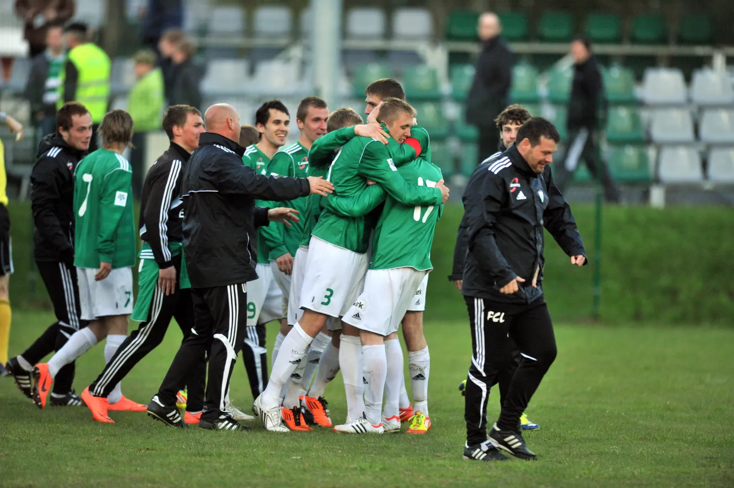 Levadia krooniti Eesti karikavõitjaks.