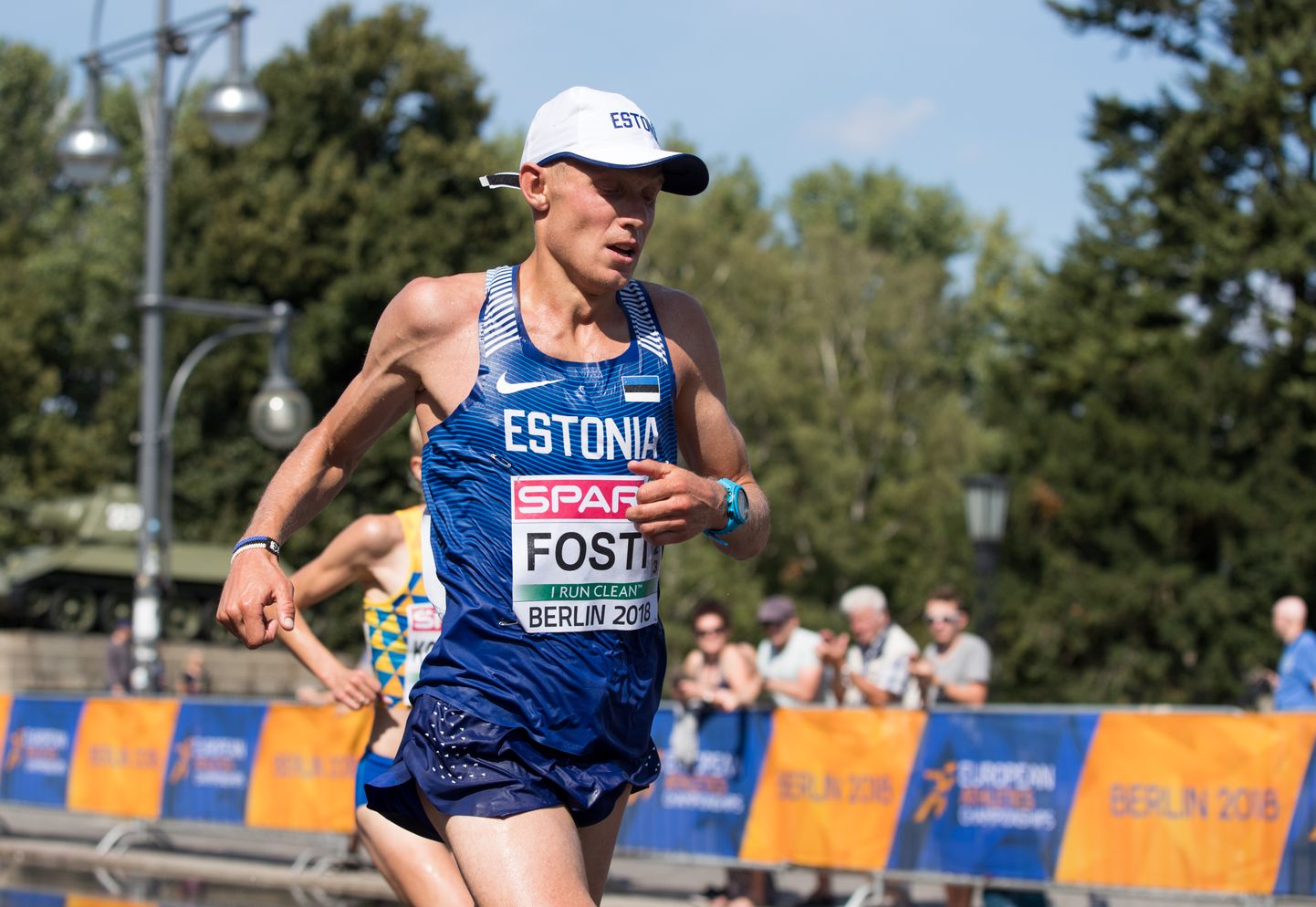 Roman Fosti mullu Berliinis peetud kergejõustiku EMil meeste maratonil.