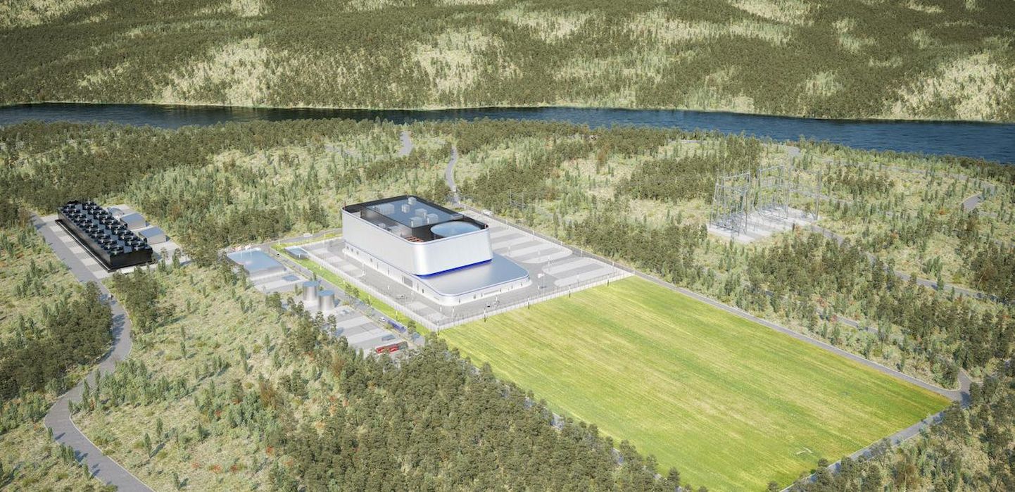 План возможной атомной электростанции компании "Fermi Energia".